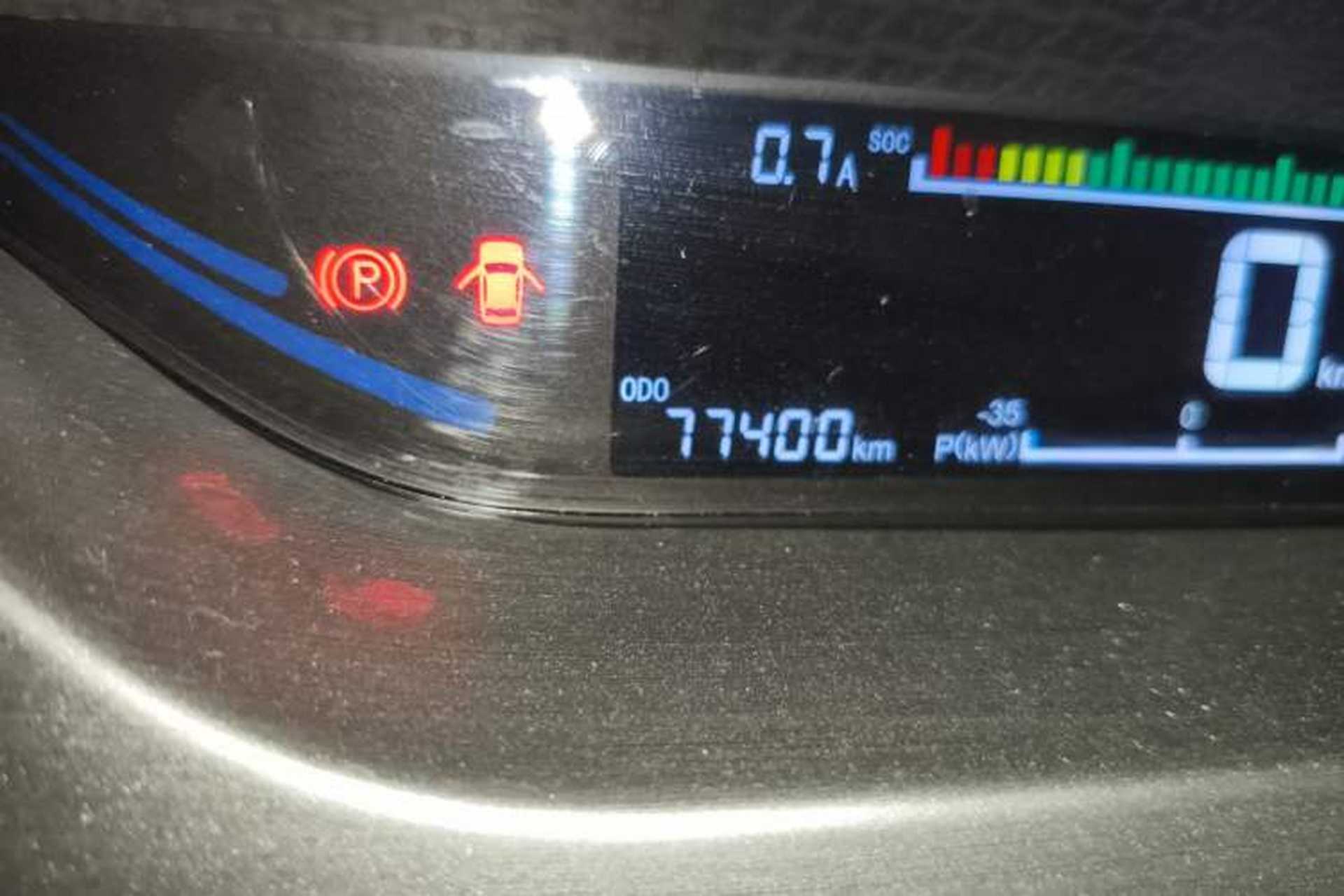 Used JMEV Ezi EV3 2022 Small Radar Yuebao Model Odometer Close Up