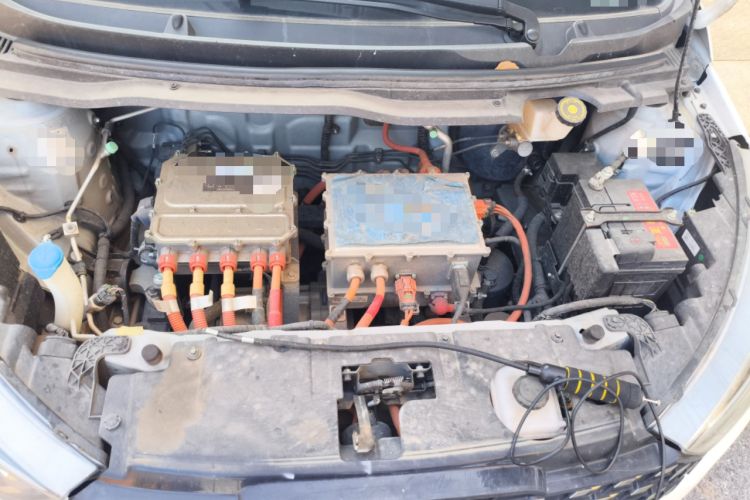 Used JMEV Ezi EV3 2023 Youth Edition 320KM Luxury Model Engine Bay