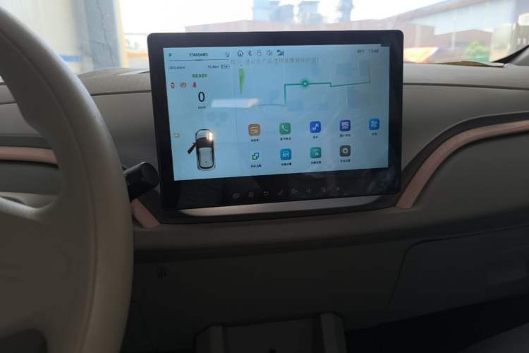 Used JMEV Ezi EV3 2025 Plus 330KM Comfort Version Audio And AC Panel
