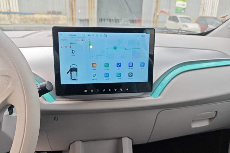 Used JMEV Ezi EV3 2025 Plus 330KM Comfort Version Audio And AC Panel