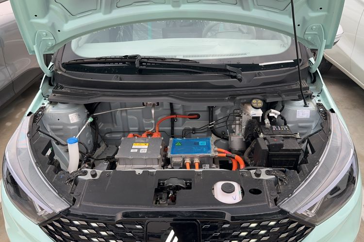 Used JMEV Ezi EV3 2025 Plus 330KM Comfort Version Engine Bay