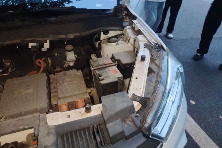 Used JMEV Ezi EX5 2018 Comfort Edition Engine Bay Left