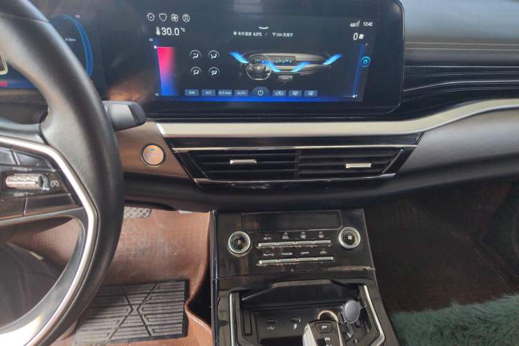 Used JMEV GSE 2021 500 km Shining Luxury Long-Range Version Audio And AC Panel