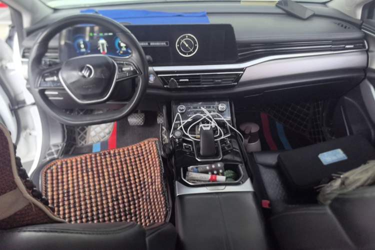 Used JMEV GSE 2021 500km Range Shining Youth—Long-Range Edition Center Console