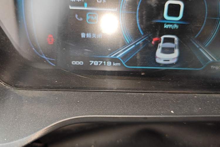 Used JMEV GSE 2022 Standard Range Youth Edition Odometer Close Up