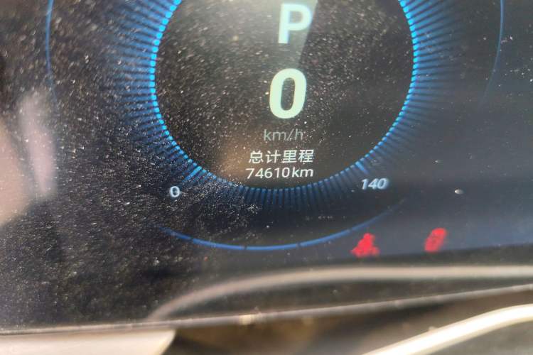 Used JMEV GSE 2022 Long-Range Industry Customized Upgrade Version Odometer Close Up