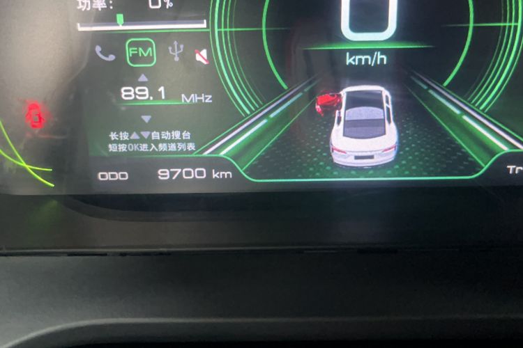 Used JMEV GSE 2023 Standard Range Industry Edition Odometer Close Up
