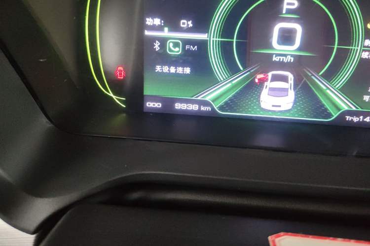Used JMEV GSE 2023 Standard Range Industry Edition Odometer Close Up