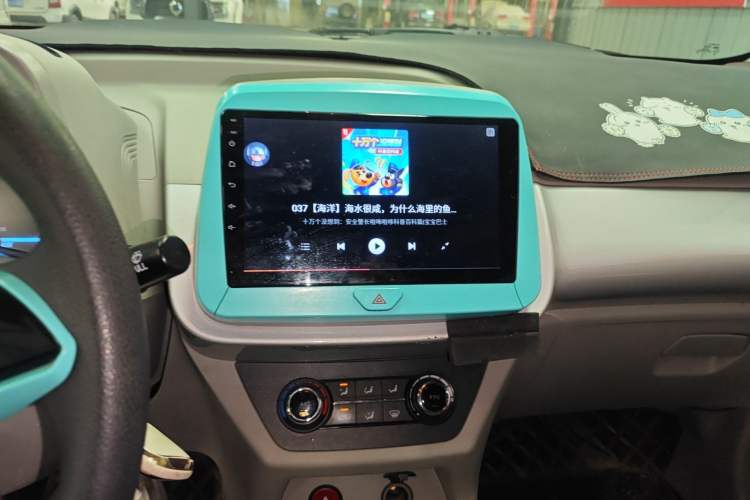 Used JMEV Xiao Qilin 2023 Joyful Edition 201km Comfort Model Audio And AC Panel