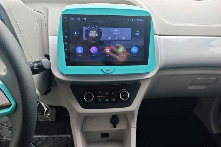Used JMEV Xiao Qilin 2023 Joyful Edition 201km Luxury Model Audio And AC Panel