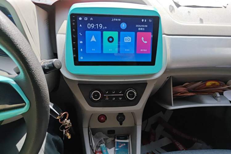 Used JMEV Xiao Qilin 2023 Joyful Edition 201km Comfort Model Audio And AC Panel