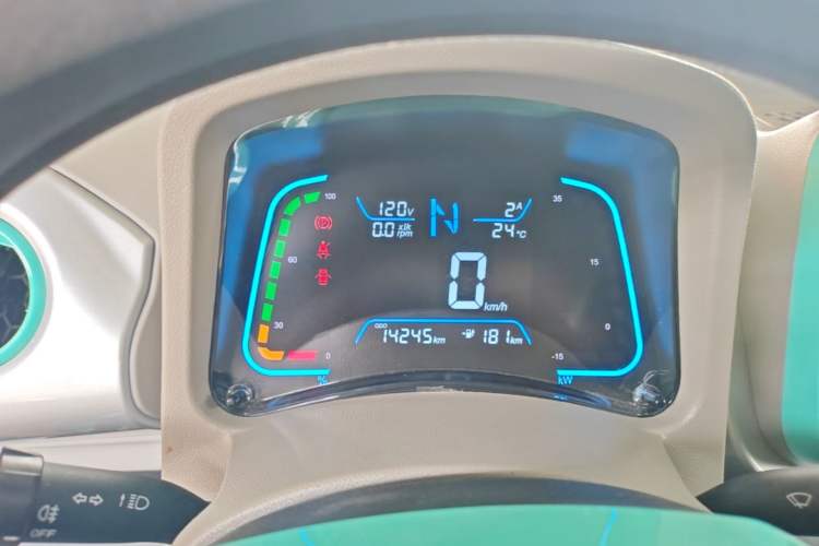 Used JMEV Xiao Qilin 2023 Joyful Edition 201km Comfort Model Instrument Cluster