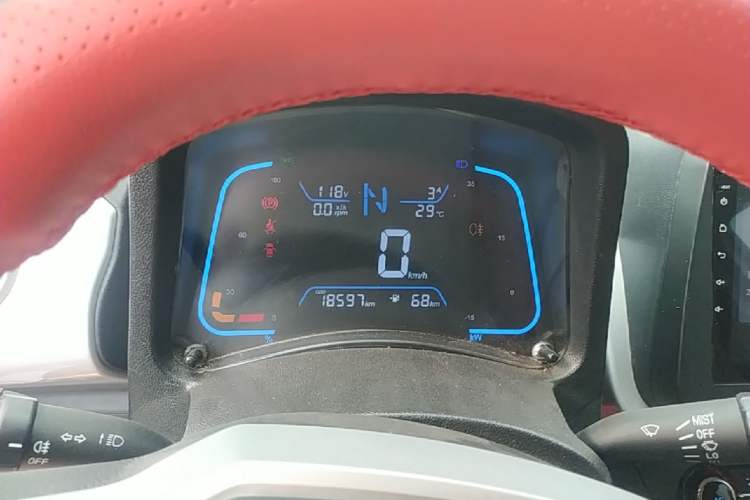Used JMEV Xiao Qilin 2023 Joyful Edition 201km Comfort Model Instrument Cluster