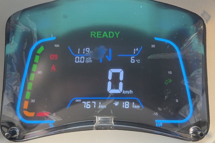 Used JMEV Xiao Qilin 2023 Joyful Edition 201km Comfort Model Instrument Cluster