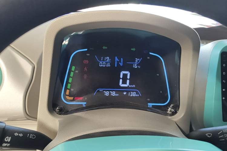 Used JMEV Xiao Qilin 2023 Joyful Edition 201km Comfort Model Instrument Cluster