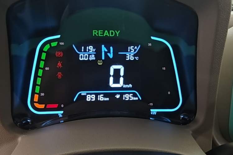 Used JMEV Xiao Qilin 2024 201 km Luxury Version Instrument Cluster