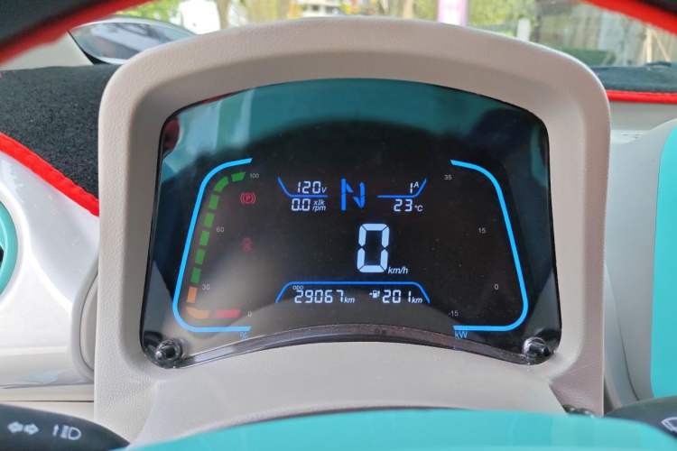 Used JMEV Xiao Qilin 2024 201km Comfort Version Instrument Cluster
