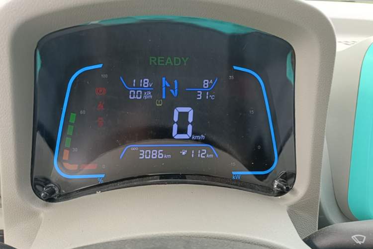 Used JMEV Xiao Qilin 2024 201km Comfort Version Instrument Cluster