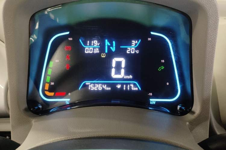 Used JMEV Xiao Qilin 2024 201km Comfort Version Instrument Cluster