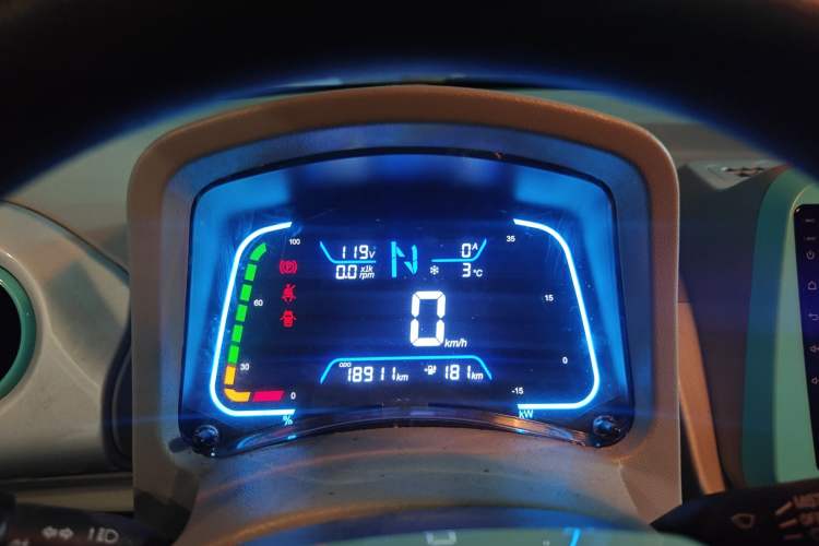 Used JMEV Xiao Qilin 2024 201km Comfort Version Instrument Cluster