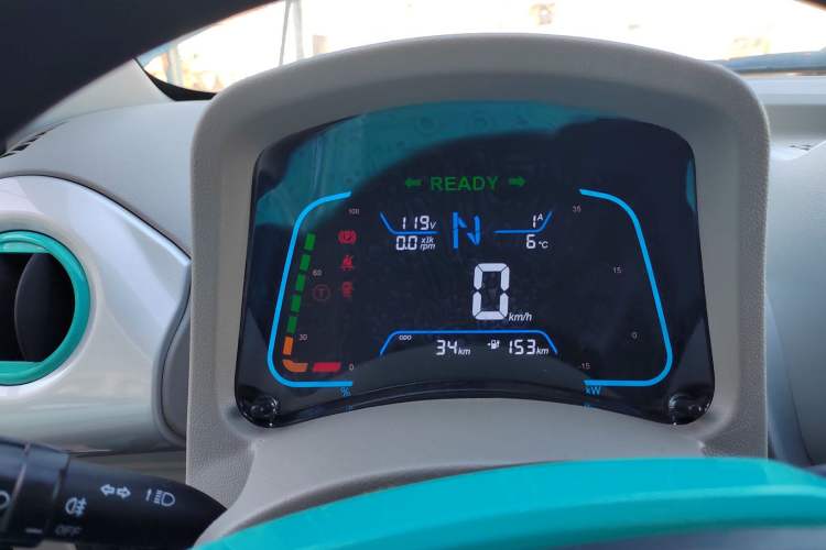 Used JMEV Xiao Qilin 2024 201km Comfort Version Instrument Cluster