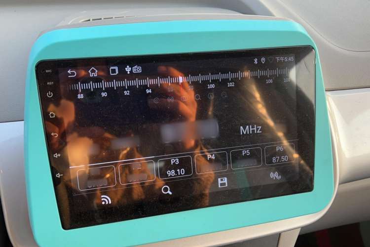 Used JMEV Xiao Qilin 2024 201km Comfort Version Audio And AC Panel