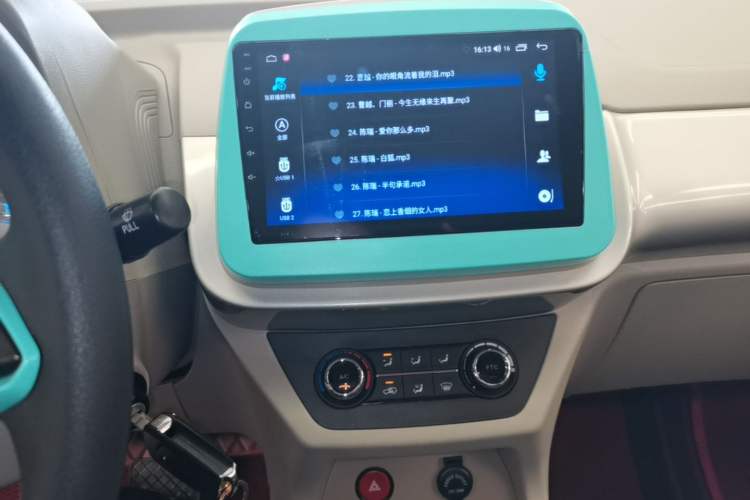 Used JMEV Xiao Qilin 2024 201km Comfort Version Audio And AC Panel