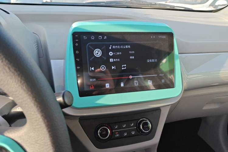 Used JMEV Xiao Qilin 2024 201km Comfort Version Audio And AC Panel