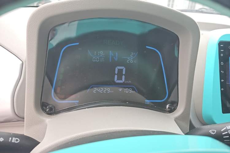 Used JMEV Xiao Qilin 2024 201km Comfort Version Instrument Cluster