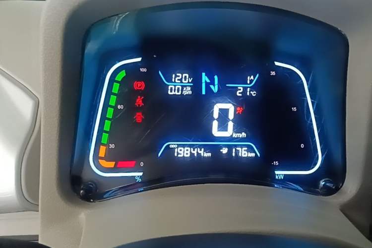 Used JMEV Xiao Qilin 2024 201km Comfort Version Instrument Cluster