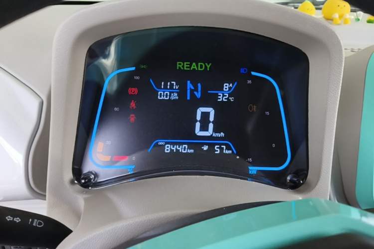 Used JMEV Xiao Qilin 2024 201km Comfort Version Instrument Cluster