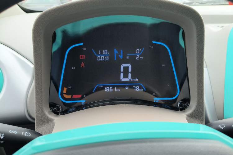 Used JMEV Xiao Qilin 2024 201km Comfort Version Instrument Cluster