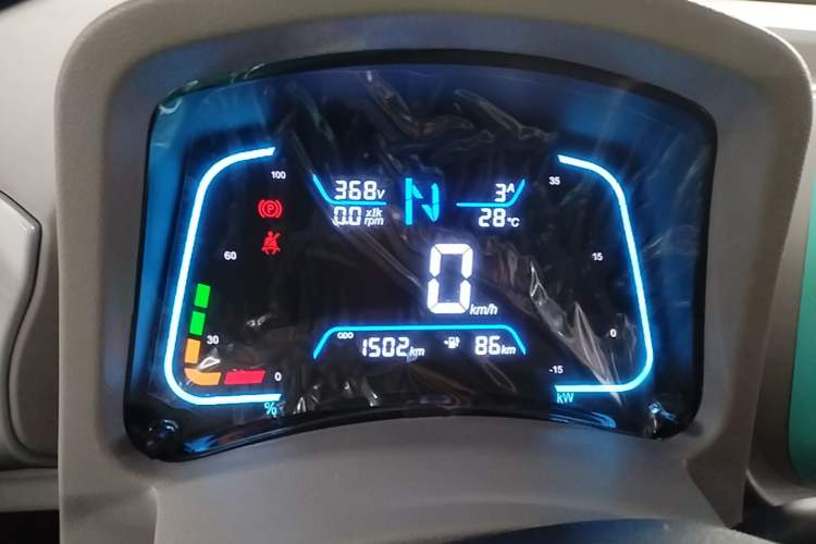 Used JMEV Xiao Qilin 2026 Model PLUS+ Comfort Version Instrument Cluster