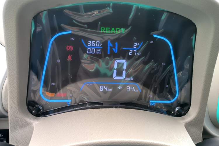 Used JMEV Xiao Qilin 2026 Model PLUS+ Comfort Version Instrument Cluster