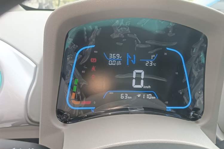 Used JMEV Xiao Qilin 2026 Model PLUS+ Comfort Version Instrument Cluster