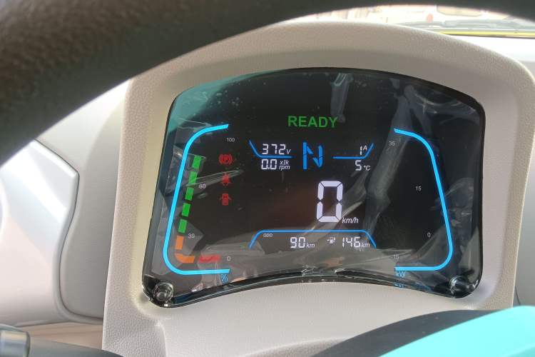 Used JMEV Xiao Qilin 2026 Model PLUS+ Comfort Version Instrument Cluster