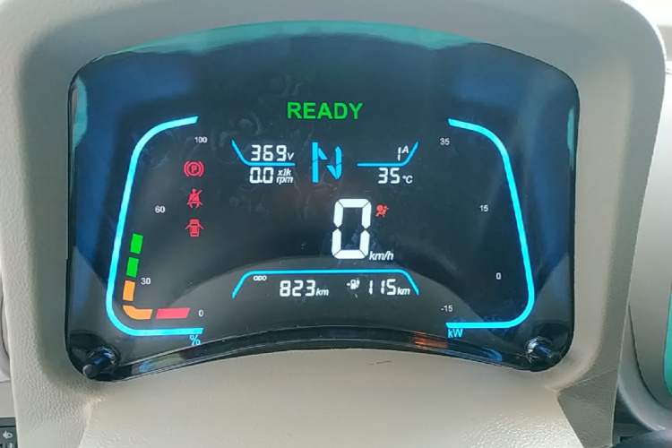 Used JMEV Xiao Qilin 2026 Model PLUS+ Comfort Version Instrument Cluster