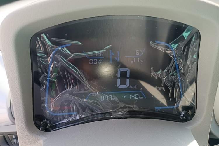 Used JMEV Xiao Qilin 2026 Model PLUS Comfort Version Instrument Cluster