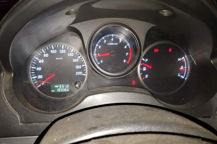 Used Jonway A380 2010 1.6L Manual 3-Door Standard Edition Instrument Cluster