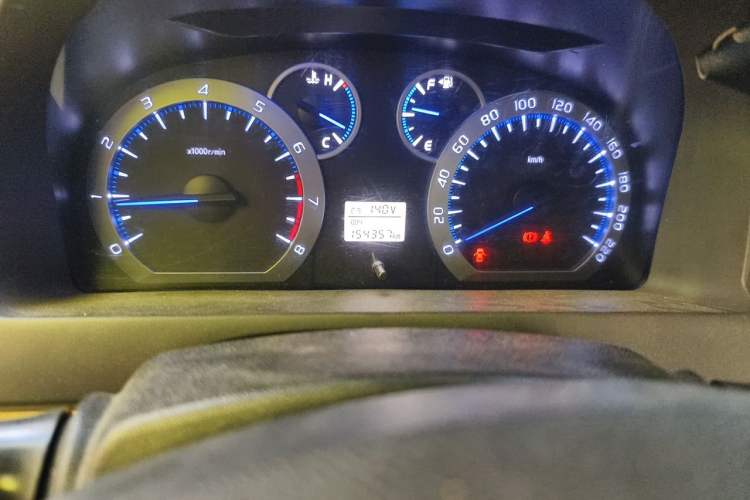 Used Joylong iFly 2017 2.0L Manual Standard Edition Odometer Close Up