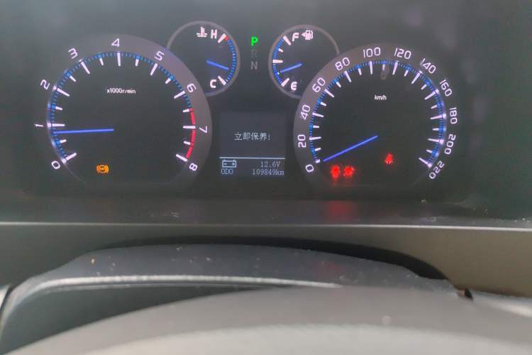 Used Joylong iFly 2017 2.4L Automatic Supreme Model Odometer Close Up