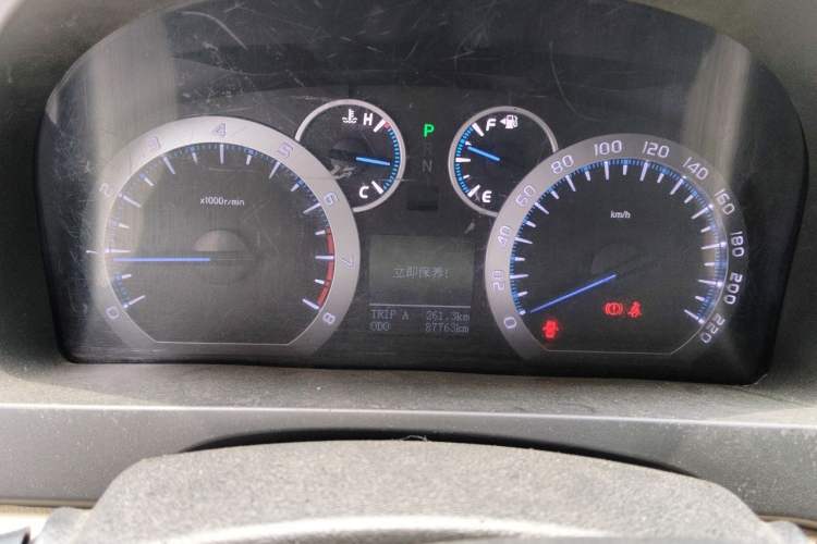 Used Joylong iFly 2017 2.4L Automatic Standard Edition Odometer Close Up