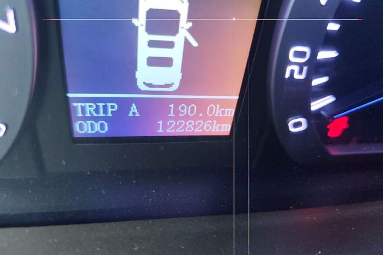 Used Joylong iFly 2018 2.0T Dual-Clutch Luxury Version Odometer Close Up