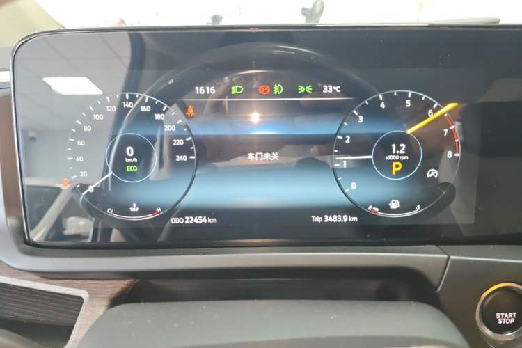 Used Juntian Black Warrior Youth 2023 2.0T Gasoline Standard Edition Instrument Cluster