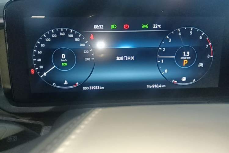 Used Juntian Black Warrior Youth 2023 2.0T Gasoline Standard Edition Instrument Cluster