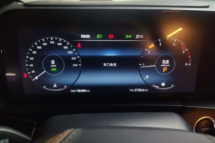 Used Juntian Black Warrior Youth 2025 2.0T Diesel Chasing Light Edition Instrument Cluster