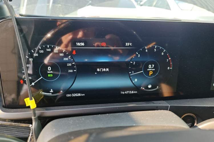 Used Juntian Black Warrior Youth 2025 2.0T Gasoline Top-of-the-Line Version Instrument Cluster