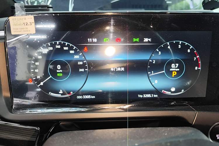 Used Juntian Black Warrior Youth 2025 2.0T Gasoline Chasing Light Edition Instrument Cluster