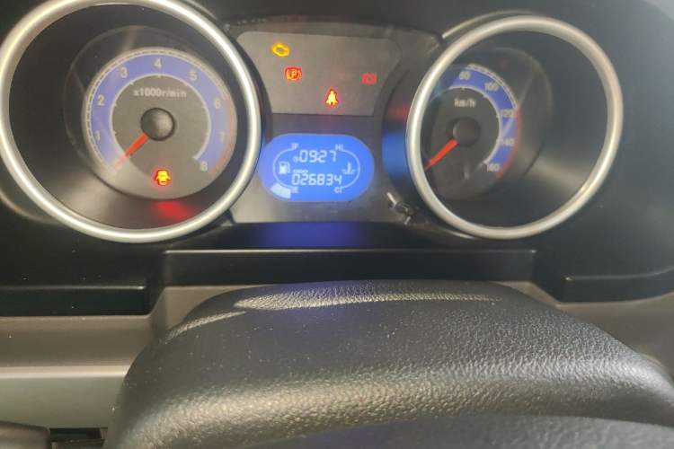 Used Kama Junhang EV  Odometer Close Up