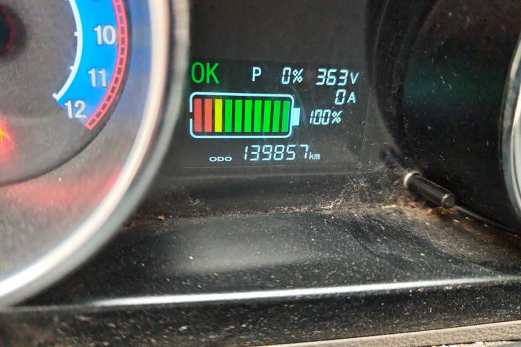 Used Kama Ruijie 2022 ES26 Comfort Edition Anchi Jiangxi Odometer Close Up